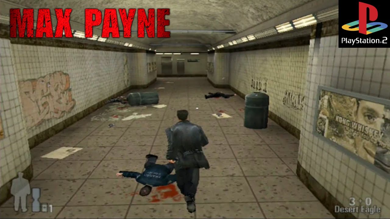 Gameplay-bilde fra Max Payne Playstation 2 Spill Ps2