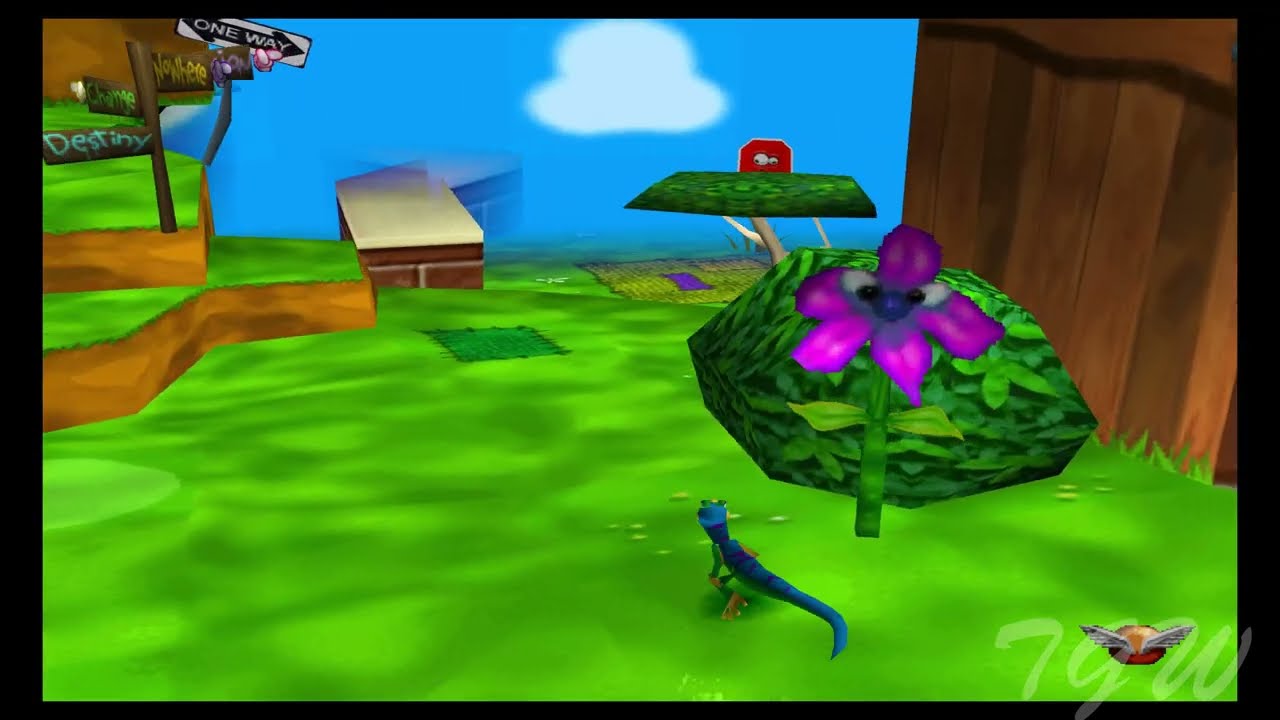Gex 3D - Enter the gecko - Playstation 1 spill (PS1)