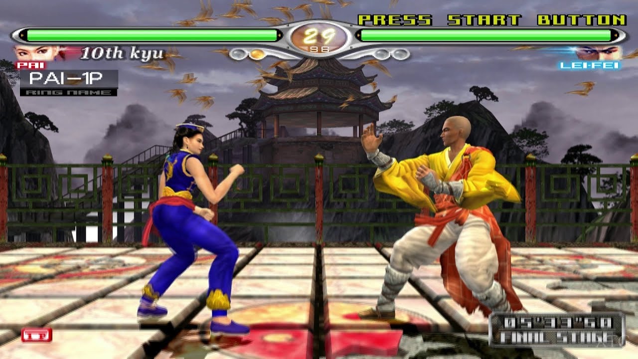 Virtua fighter 4 - Playstation 2 spill (PS2)