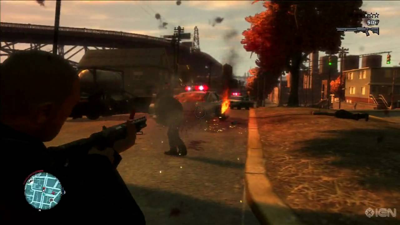 Gameplay-bilde fra Grand theft auto IV / 4 & episodes from liberty city (complete edition) (GTA 4) - Playstation 3 spill (ps3)