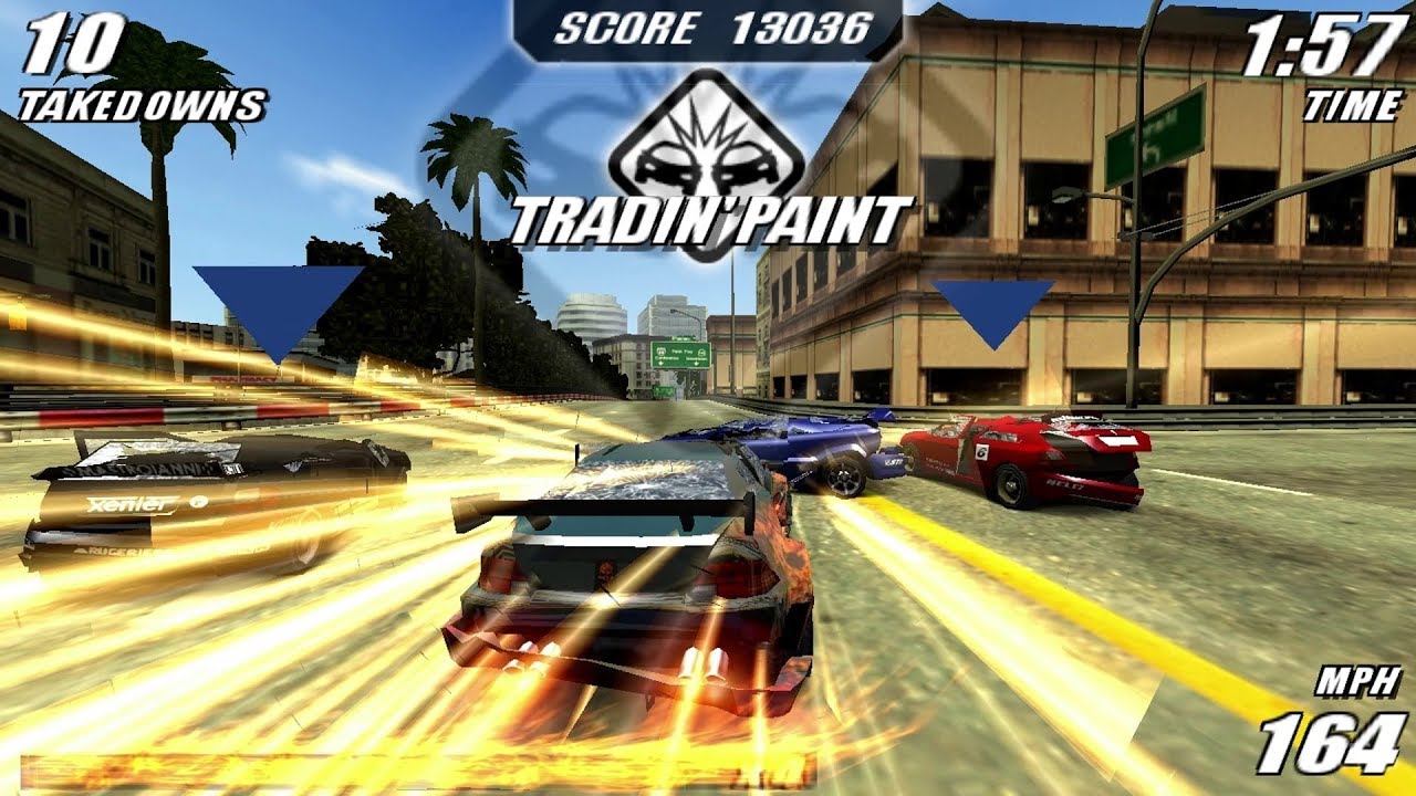 Burnout Legends - Playstation portable spill (PSP)