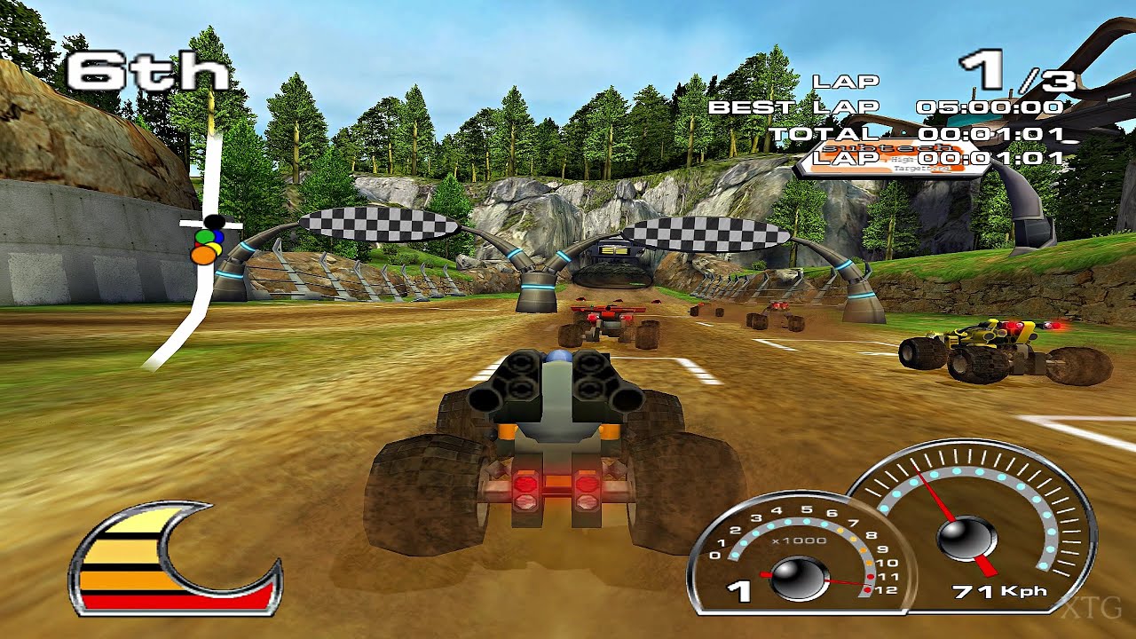 Drome racers - Playstation 2 spill (PS2)