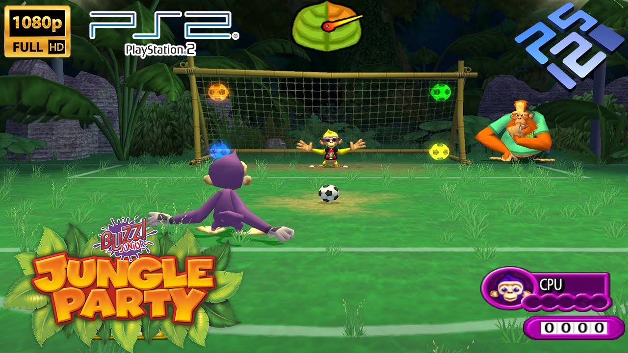 Buzz junior - Jungle party - Playstation 2 spill (PS2)