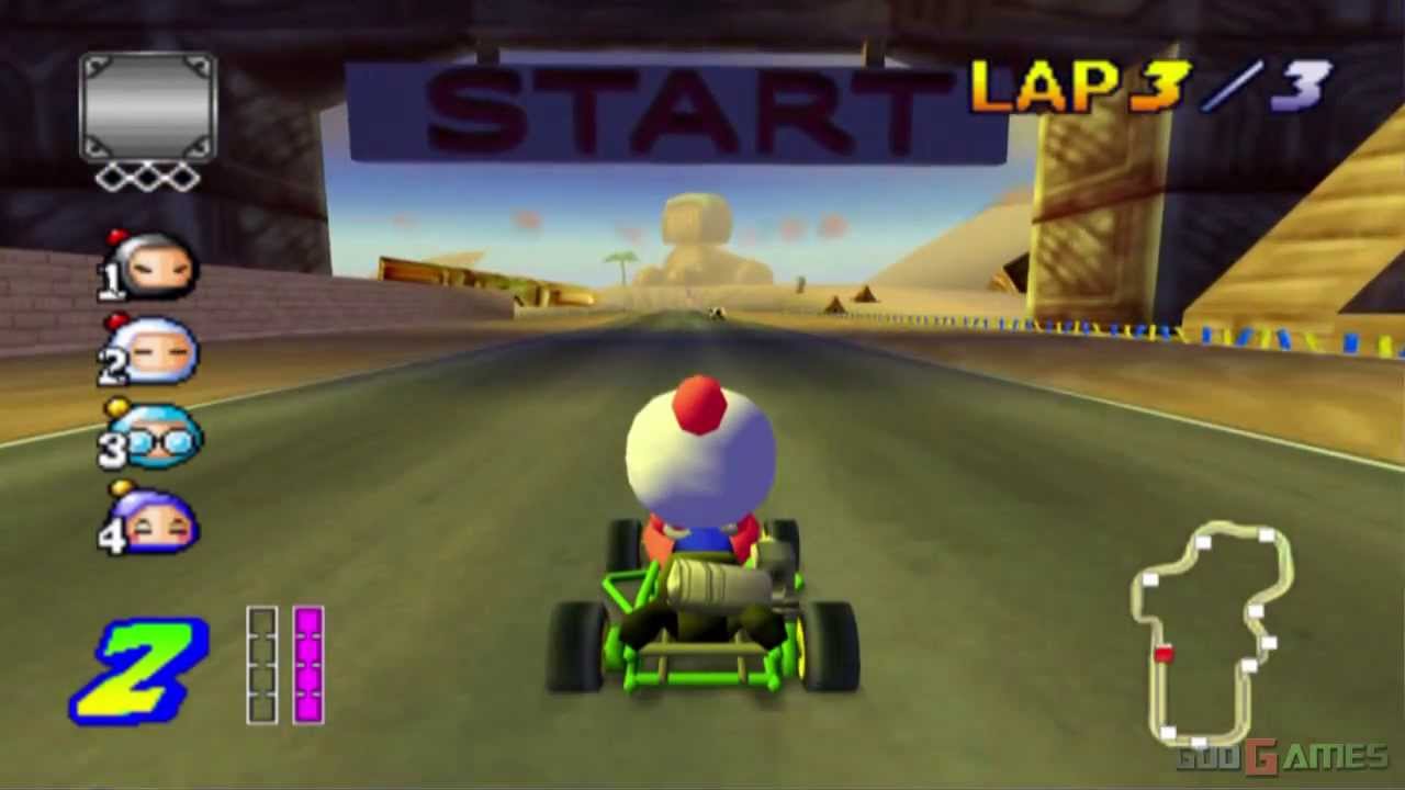 Bomberman Kart - Playstation 2 spill (PS2)