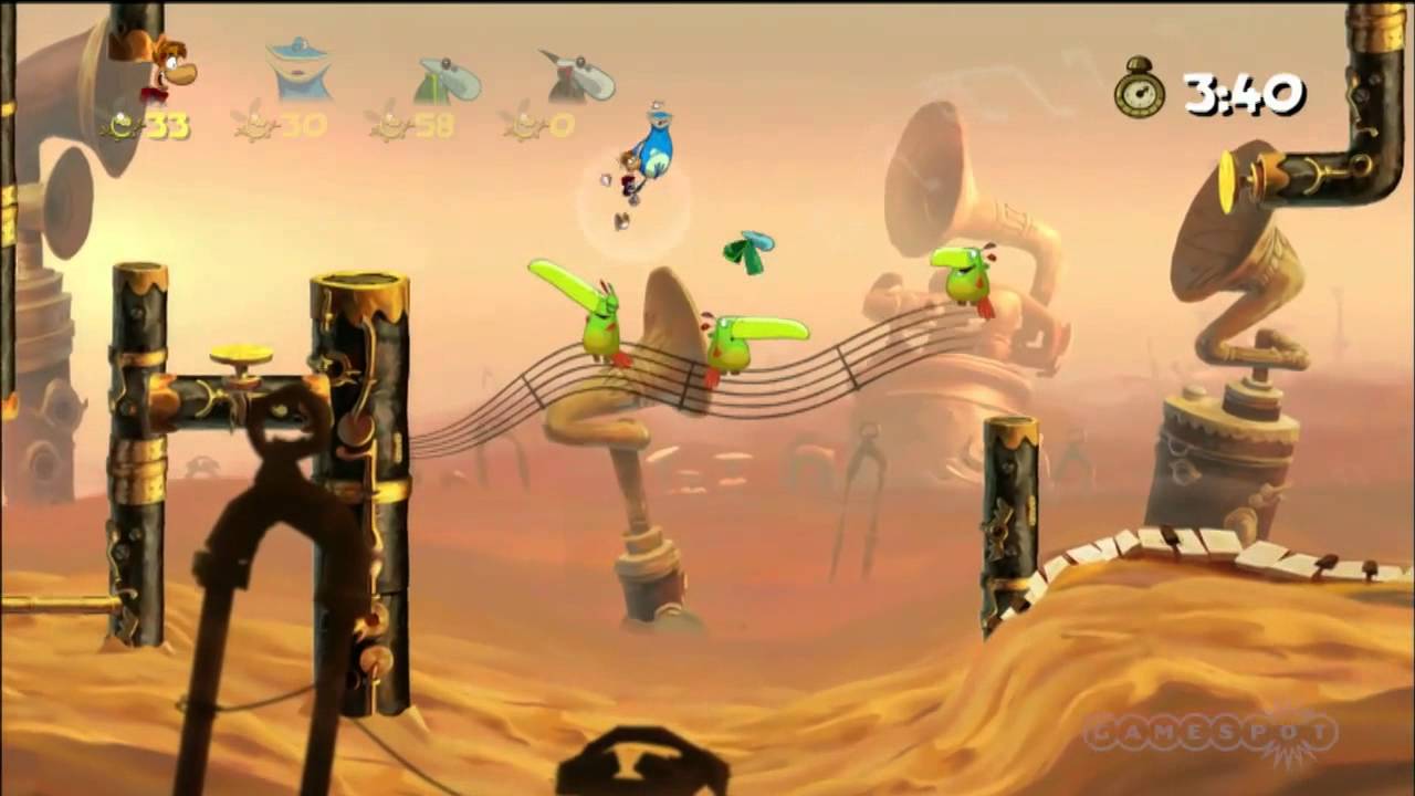 Gameplay-bilde fra Rayman Origins Xbox 360 Spill