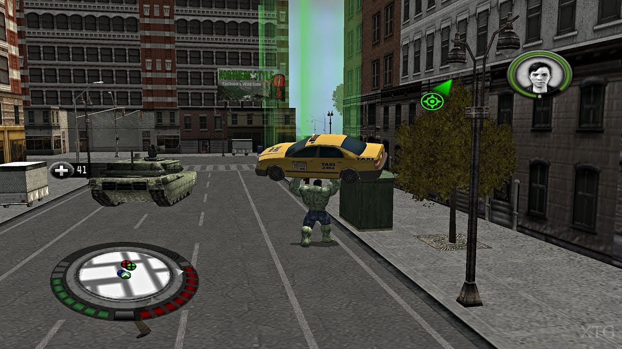 Hulk (platinum) - Playstation 2 spill (PS2)