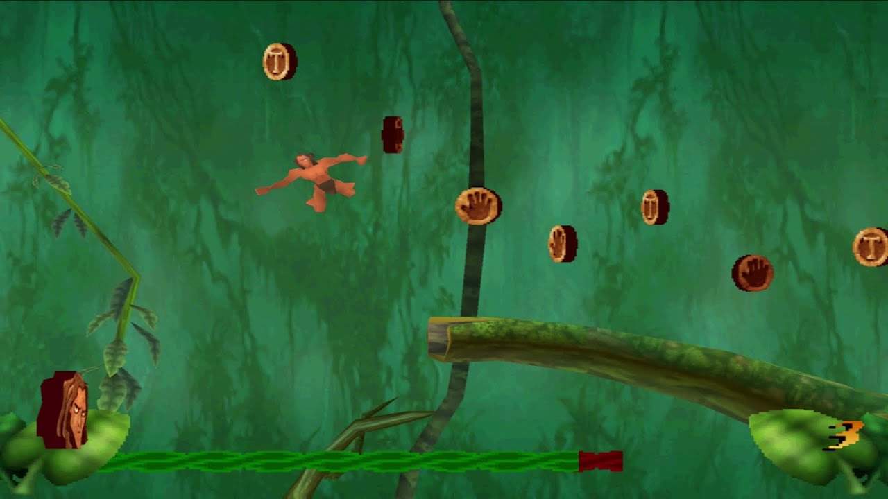 Disney's Tarzan - Playstation 1 spill (PS1)