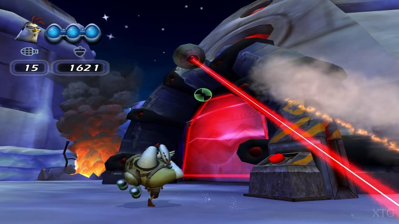 Disney's Chicken little - Ace in action - Playstation 2 spill (PS2)