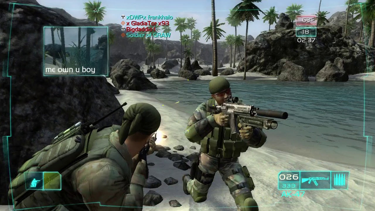 Gameplay-bilde fra Ghost Recon Advanced Warfighter Xbox 360 Spill