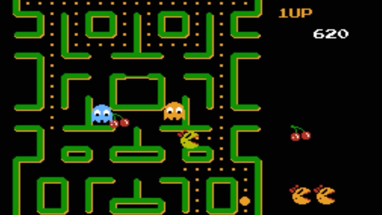 Ms. Pac-man (Tengen / USA) - Nintendo entertainment system / NES spill