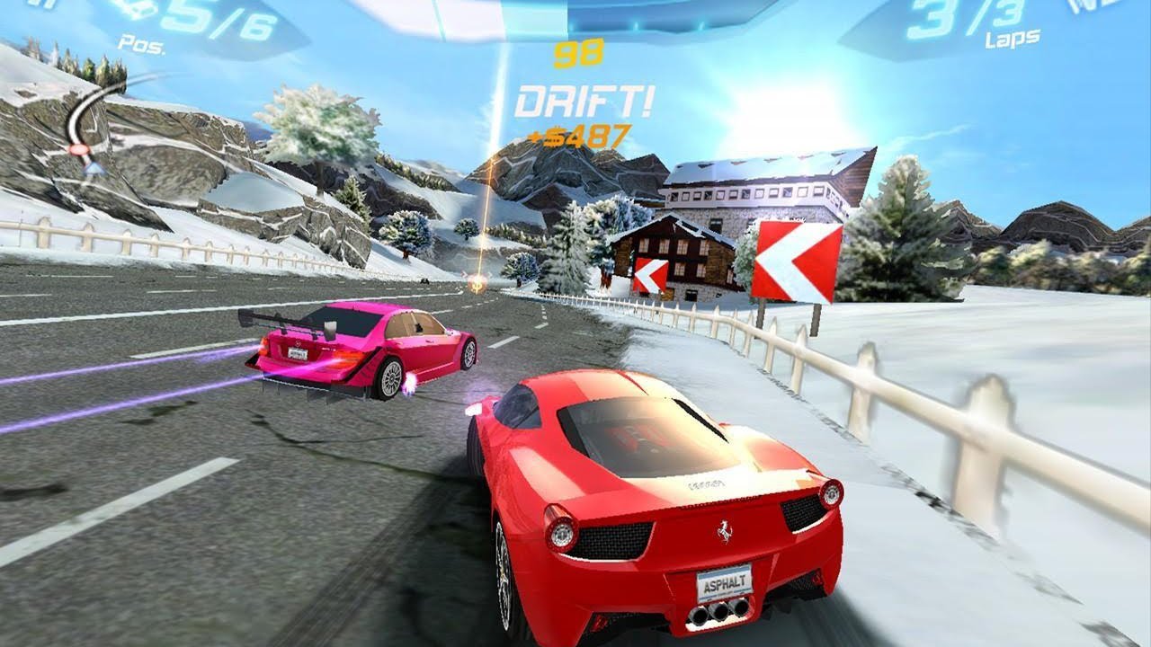 Asphalt injection - Playstation Vita spill (PSVita)