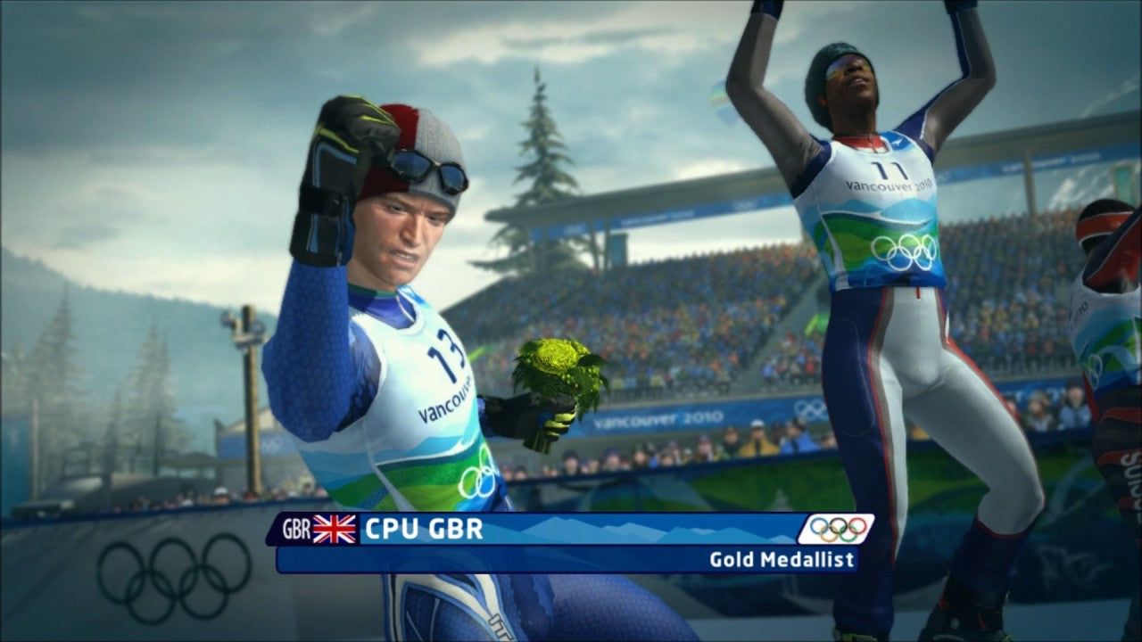 Gameplay-bilde fra Vancouver 2010 Xbox 360 Spill