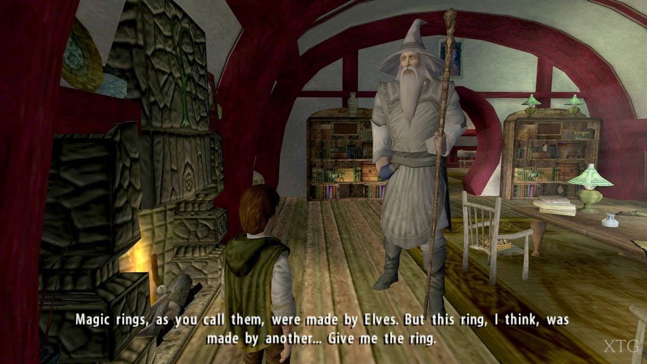 The lord of the rings - The fellowship of the ring - Playstation 2 spill (PS2)