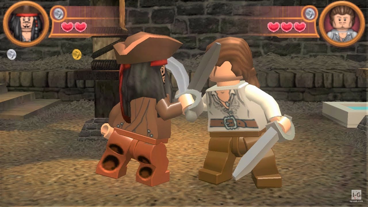 Lego pirates of the caribbean - The video game - Playstation portable spill (PSP)