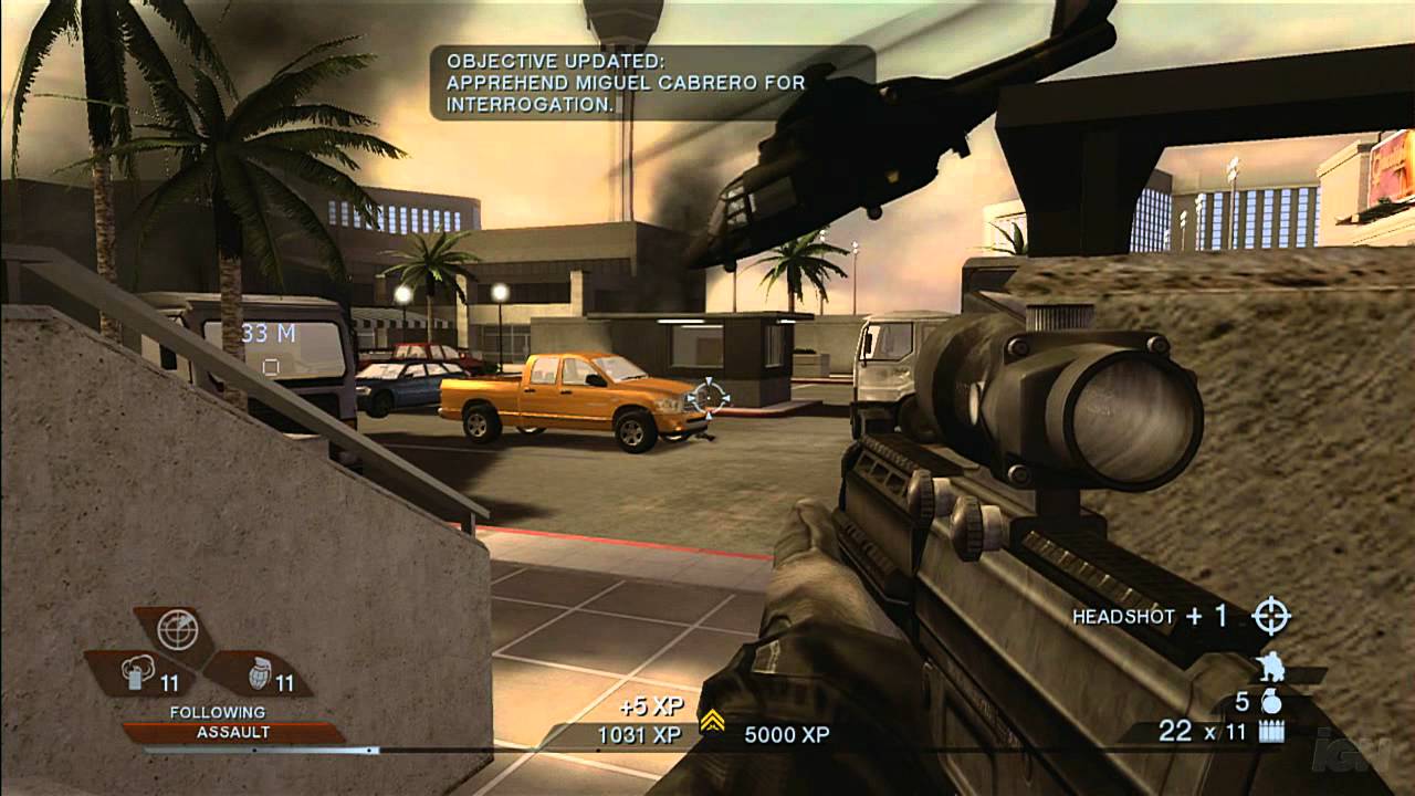 Gameplay-bilde fra Tom Clansys Rainbow Six Vegas 2 Classics Xbox 360 Spill