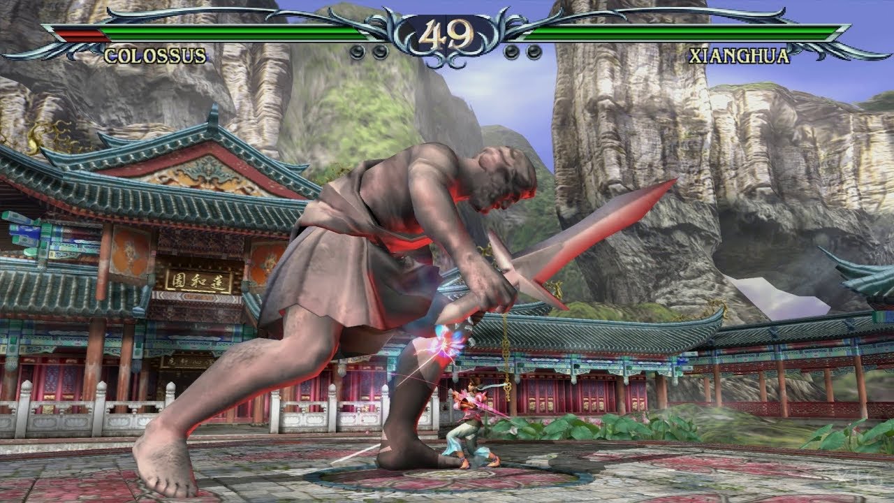 Gameplay-bilde fra Soulcalibur III / 3 (platinum) - Playstation 2 spill (PS2)