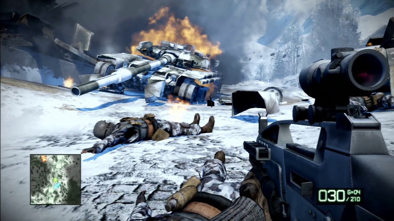 Gameplay-bilde fra Battlefield bad company (gold edition) - Playstation 3 spill (ps3)
