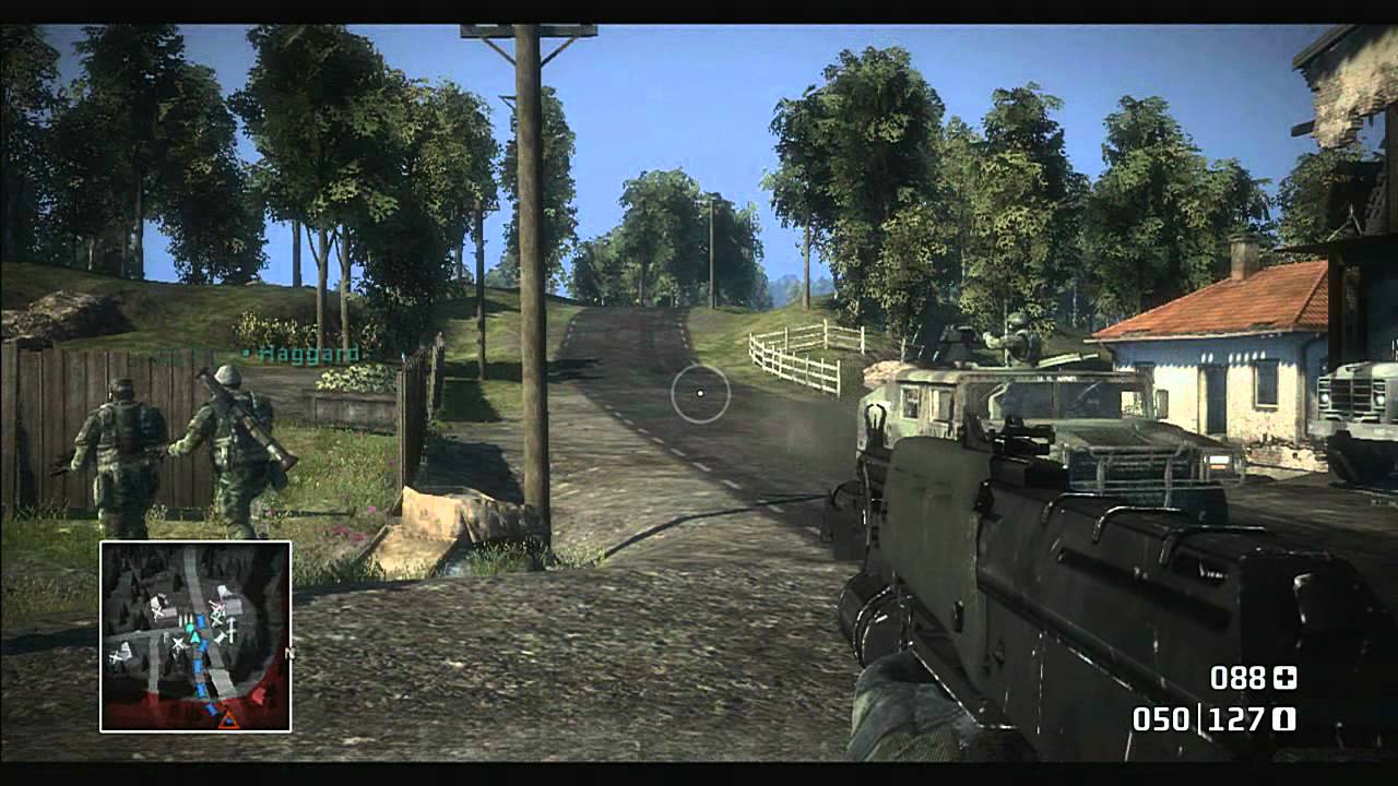 Gameplay-bilde fra Battlefield - Bad company (gold edition) – Xbox 360 spill