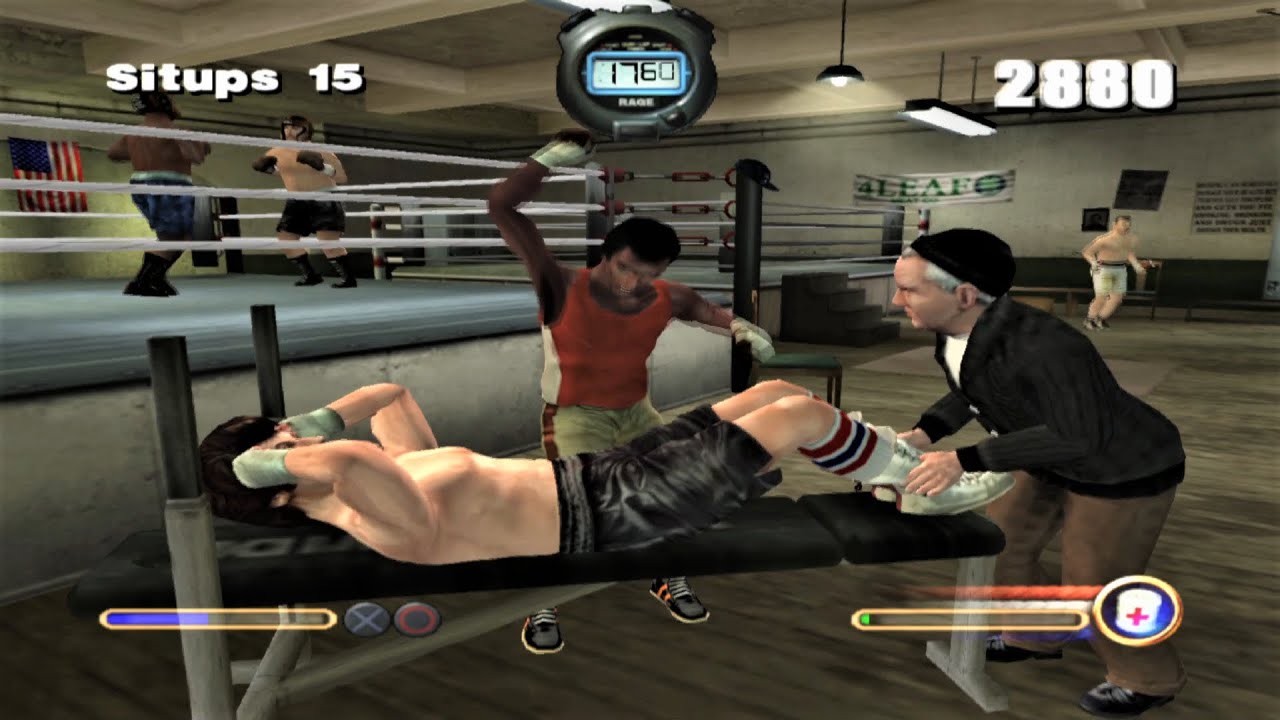 Rocky - Playstation 2 spill (PS2)