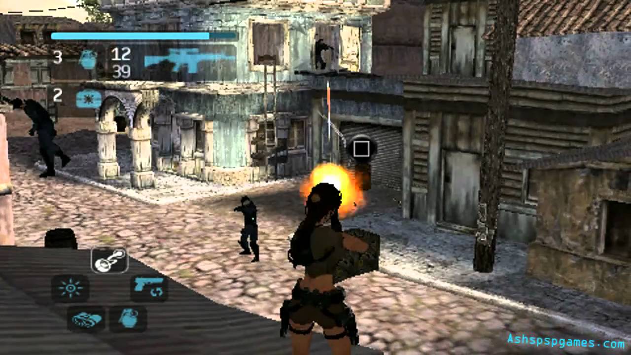 Lara croft - Tomb raider legends - Playstation portable spill (PSP)