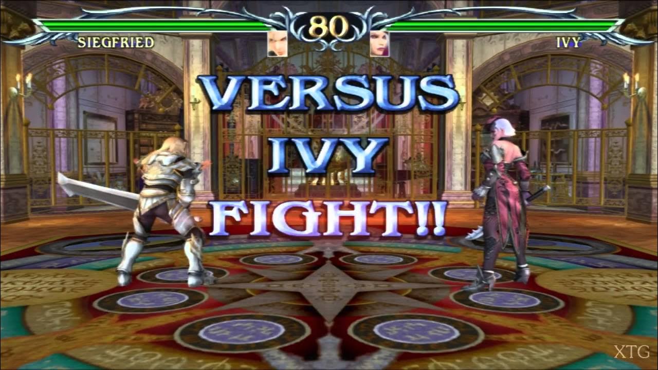 Gameplay-bilde fra Soulcalibur III / 3 (platinum) - Playstation 2 spill (PS2)