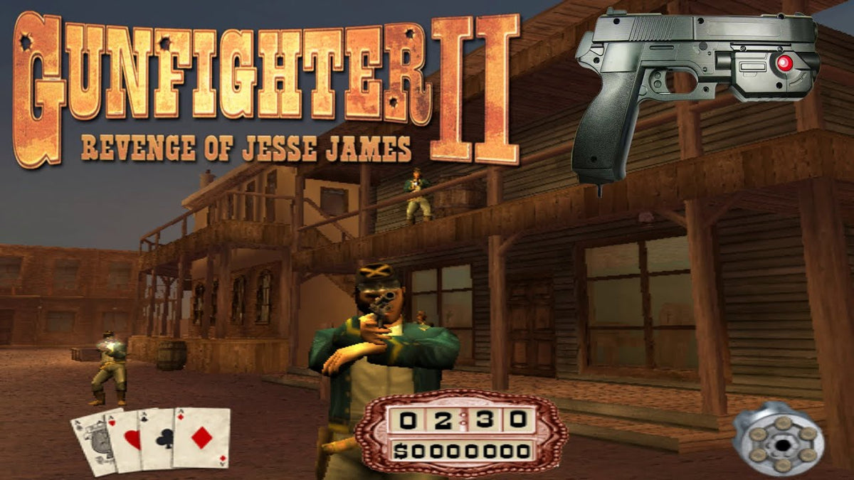 Gunfighter II – Legend of Jesse James - Playstation 2 spill (PS2)