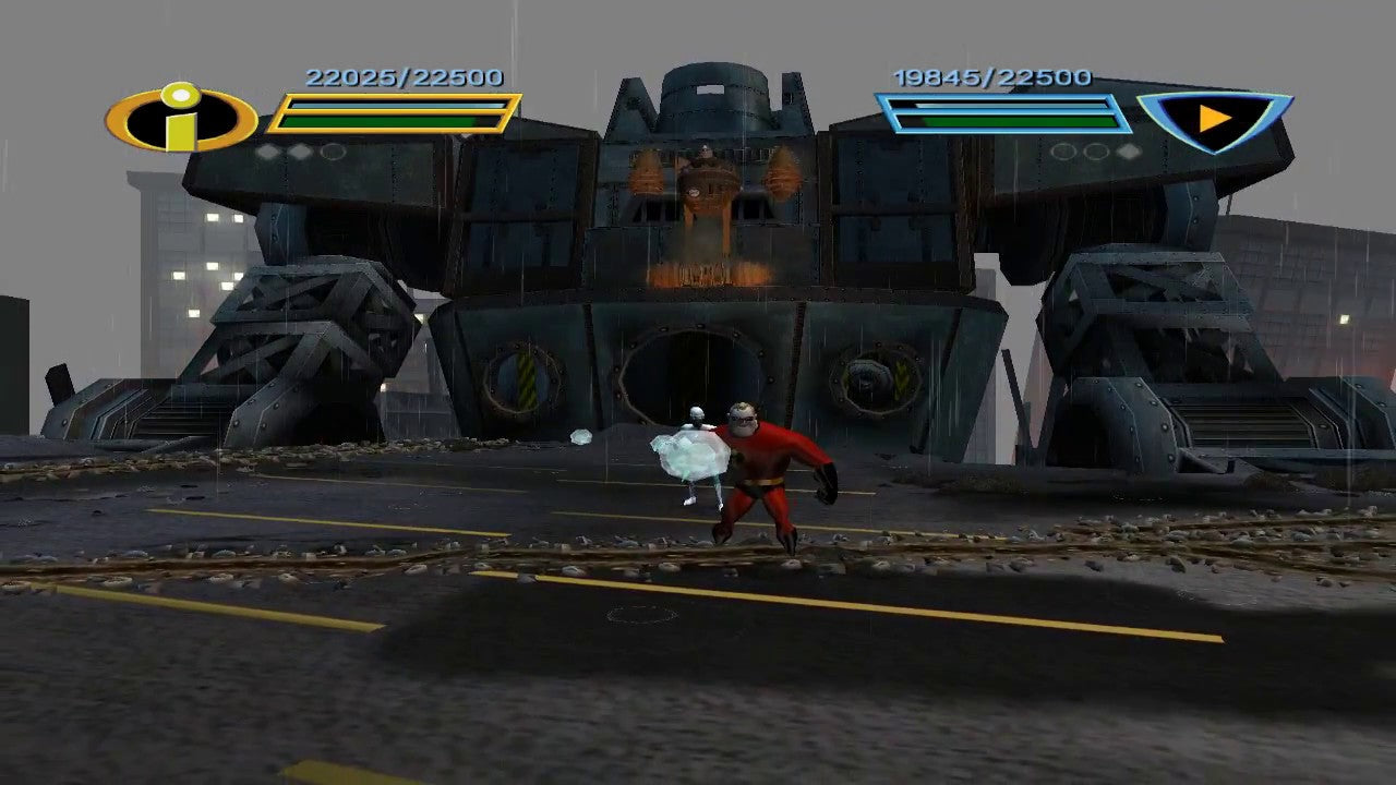 The Incredibles - Rise of the Underminer - Playstation 2 spill (PS2)