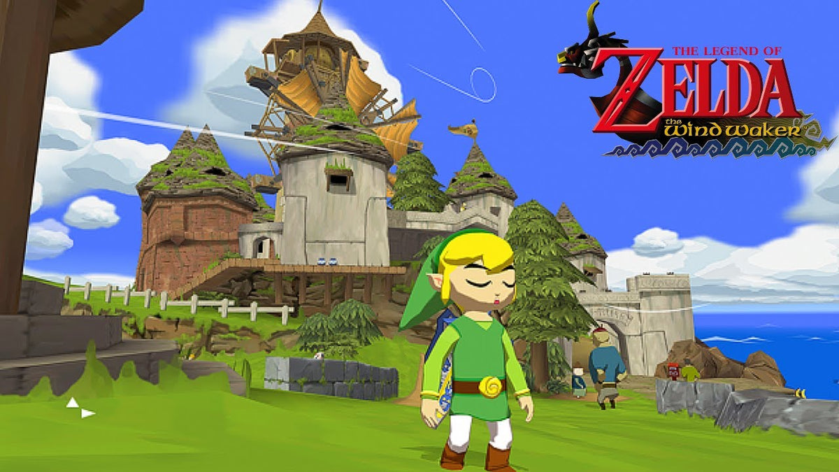 The legend of zelda - The wind waker (player's choice) – Nintendo GameCube spill