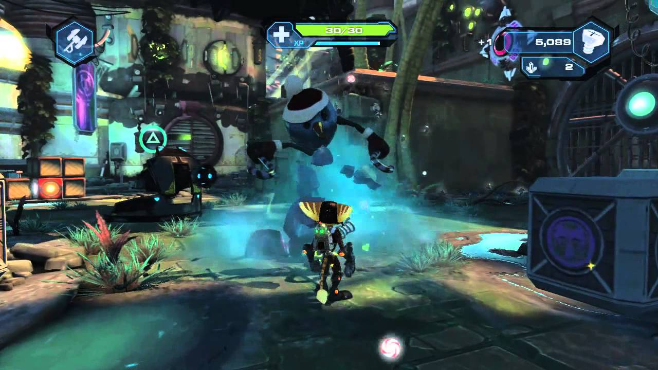 Gameplay-bilde fra Ratchet and clank - Nexus - Playstation 3 spill (ps3)