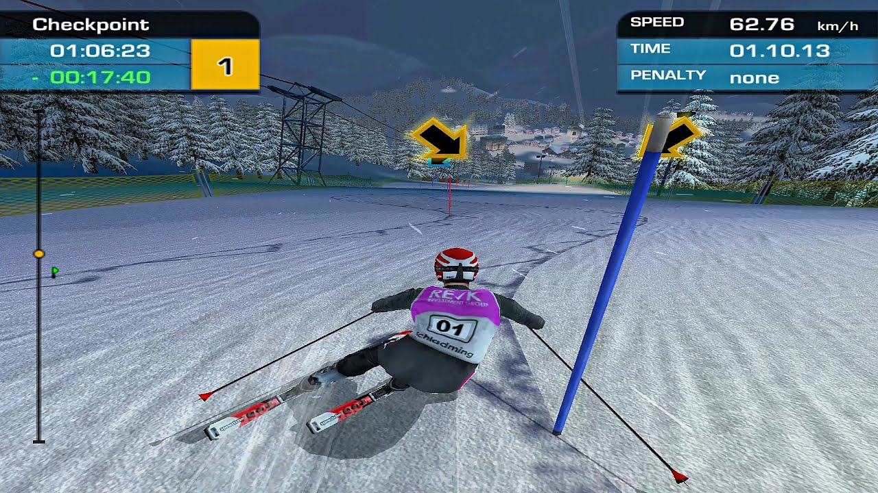 Downhill Slalom - Playstation 2 spill (PS2)