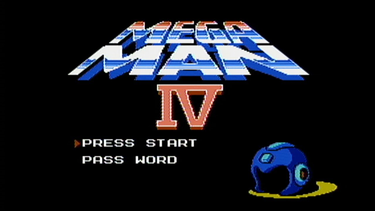 Mega man 4 (SCN) (i eske) - Nintendo entertainment system / NES spill