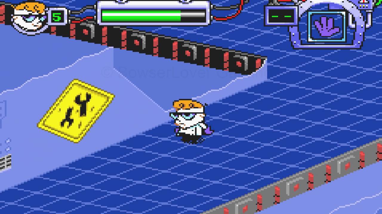 Dexter's laboratory - Deesaster strikes - Nintendo Gameboy advance spill (GBA)