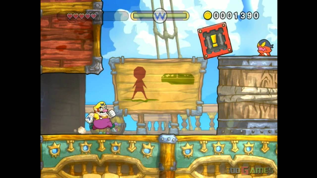 Gameplay-bilde fra Wario land - The shake dimension - Nintendo Wii spill