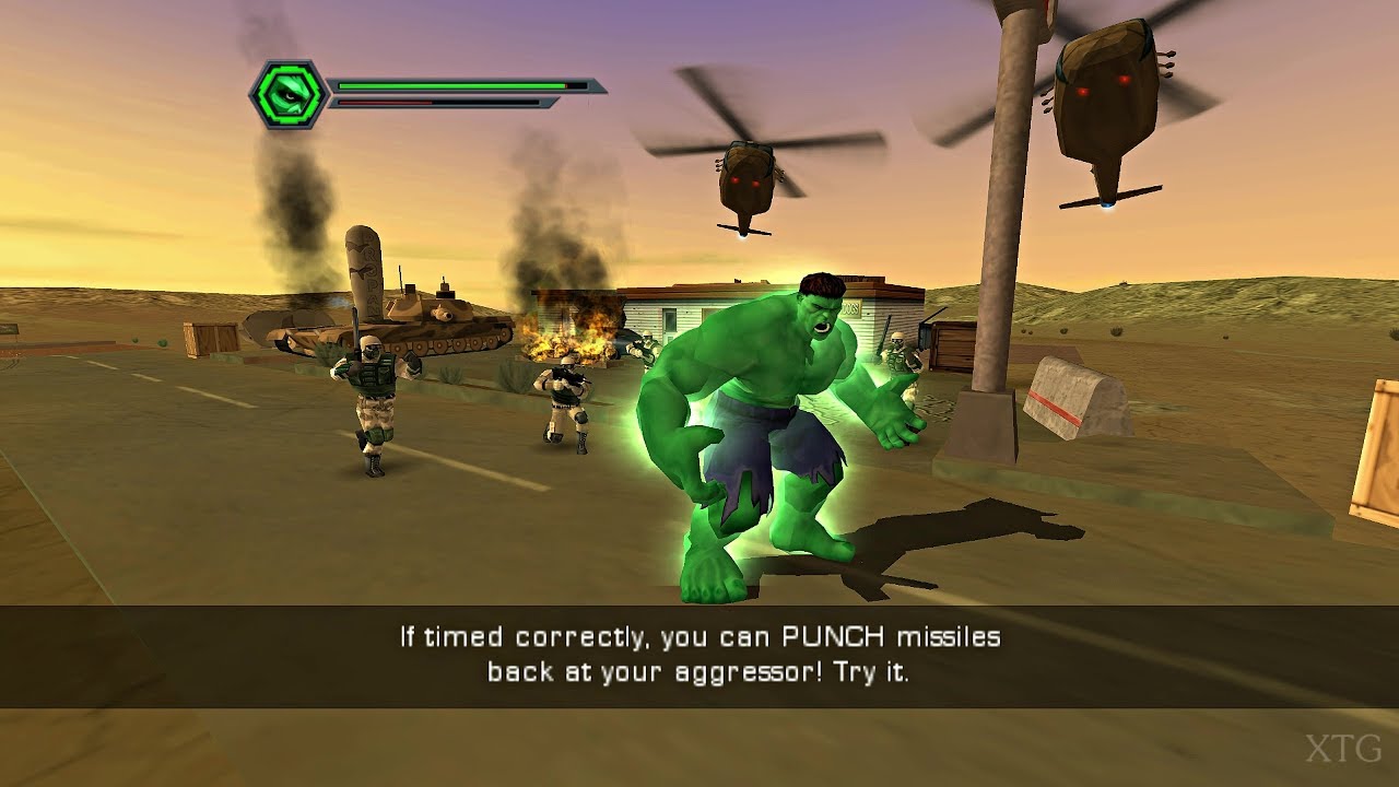 Hulk (platinum) - Playstation 2 spill (PS2)