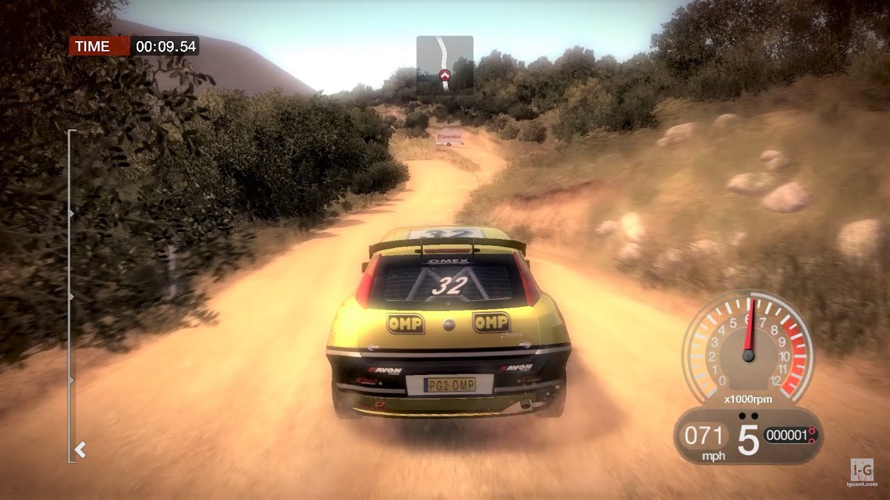 Gameplay-bilde fra Colin Mcrae Dirt Platinum Playstation 3 Spill Ps3