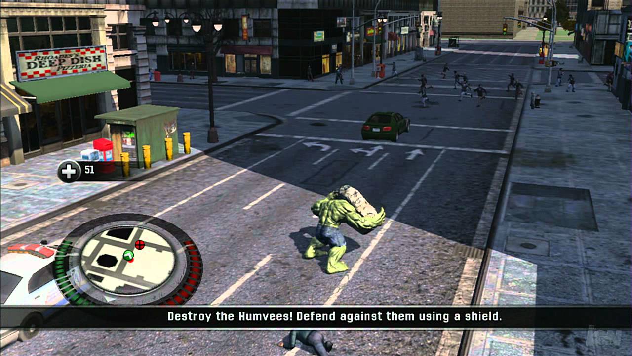 The incredible hulk - Xbox 360 spill