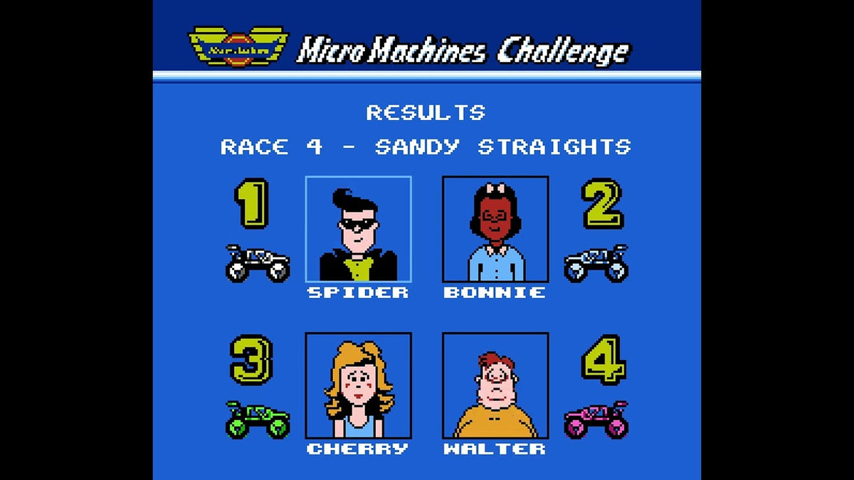 Micro Machines (Camerica / USA) - Nintendo entertainment system / NES spill