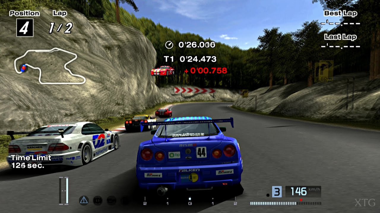 Gran turismo 4 - Playstation 2 spill (PS2)