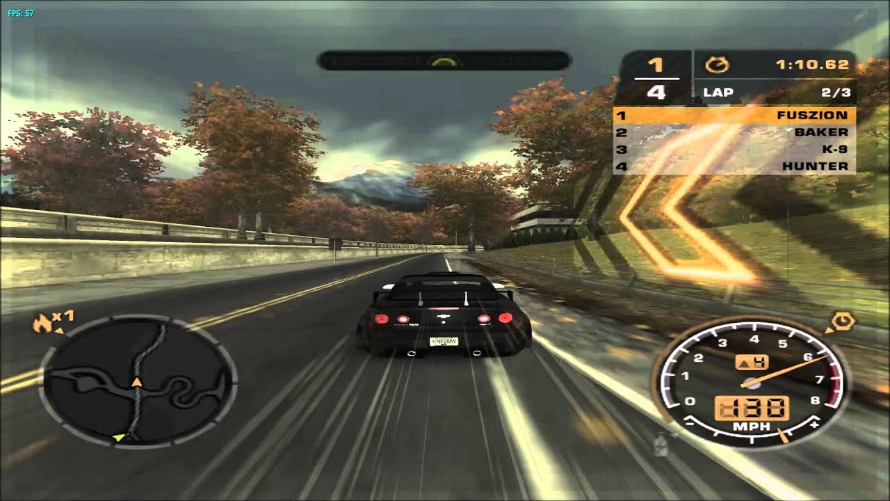 Need for speed - Most wanted - Nintendo Gamecube spill