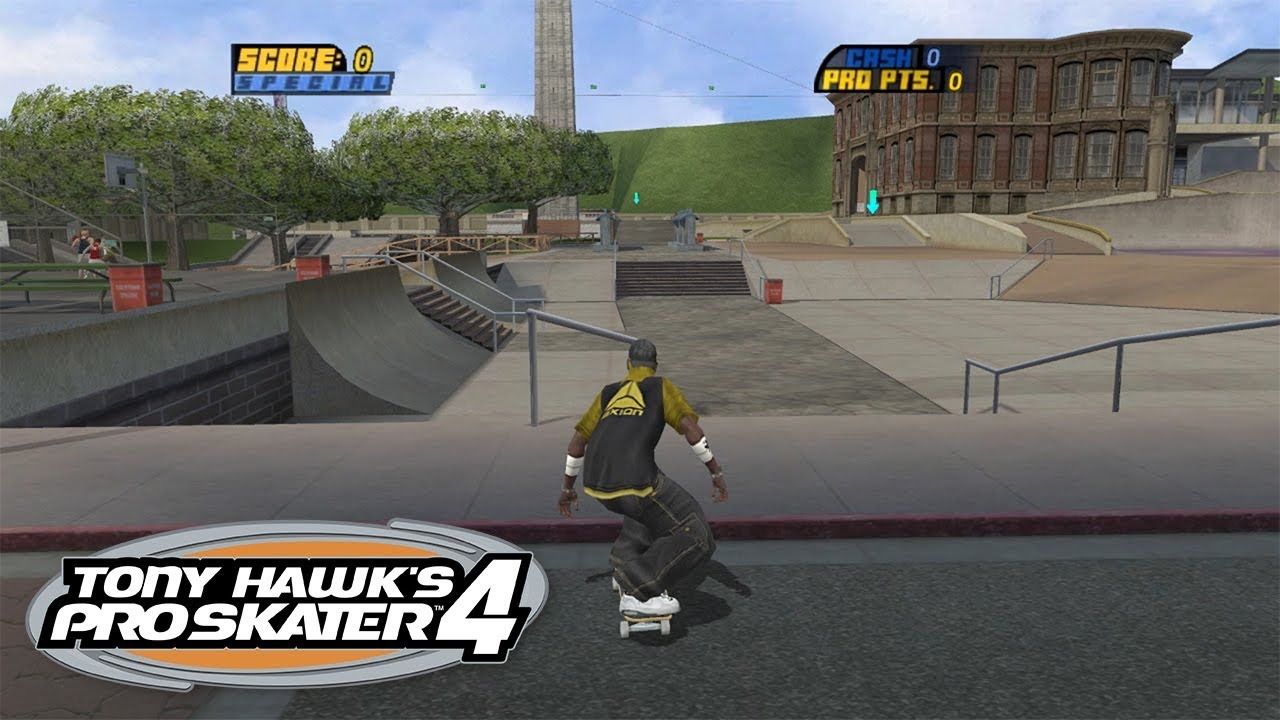 Gameplay-bilde fra Tony Hawks Pro Skater 4 Playstation 2 Spill Ps2