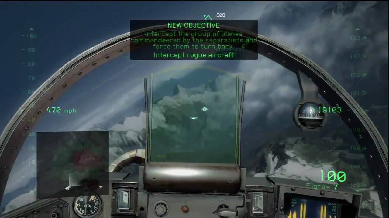 Gameplay-bilde fra Tom Clancys Hawx 2 Playstation 3 Spill Ps3