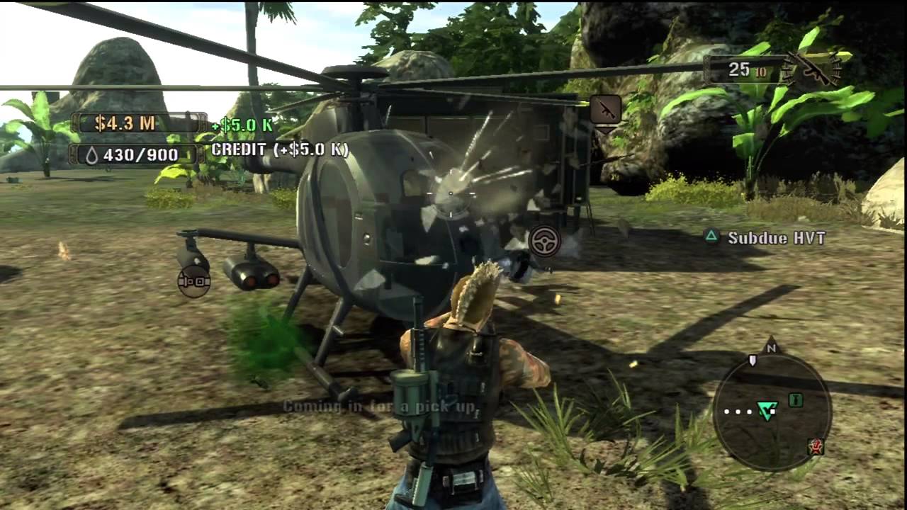 Gameplay-bilde fra Mercenaries 2 World In Flames Xbox 360 Spill