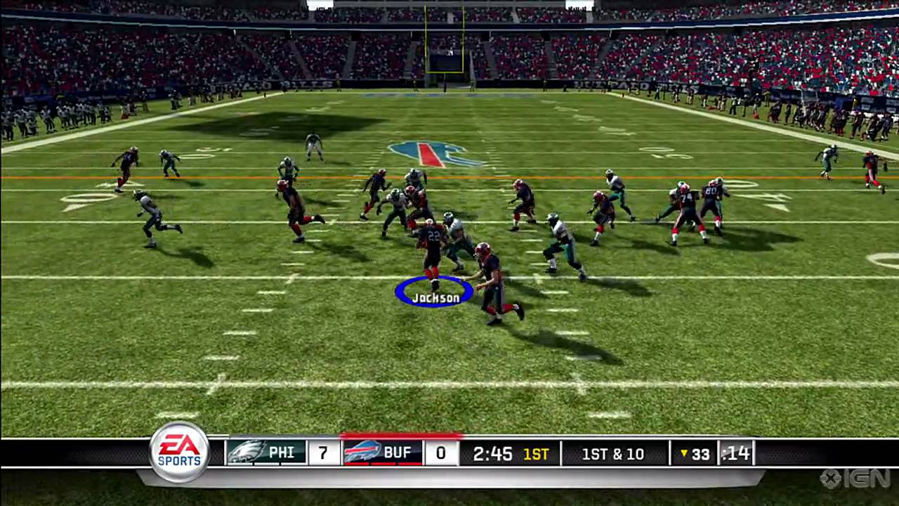 Gameplay-bilde fra Madden 11 Playstation 3 Spill Ps3