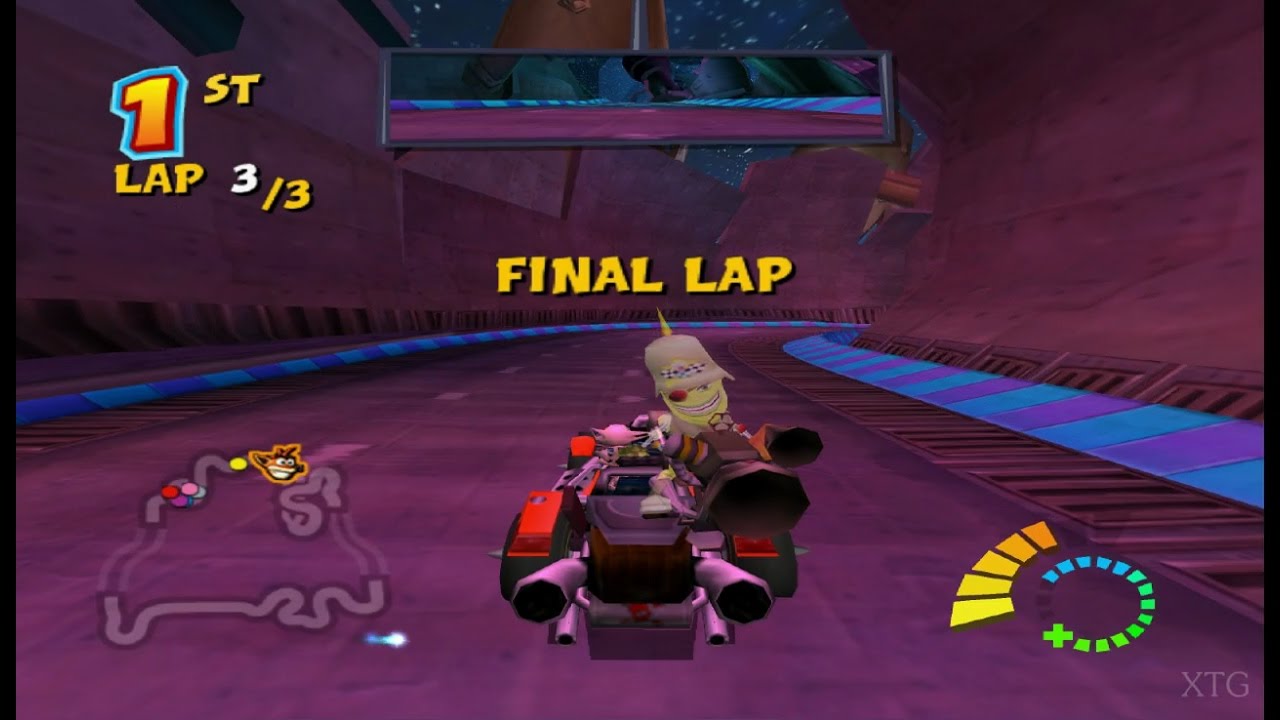 Crash - tag team racing (platinum) - Playstation 2 spill (PS2)