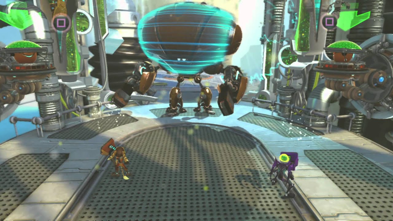 Gameplay-bilde fra Ratchet & Clank - All 4 one - Playstation 3 spill (ps3)