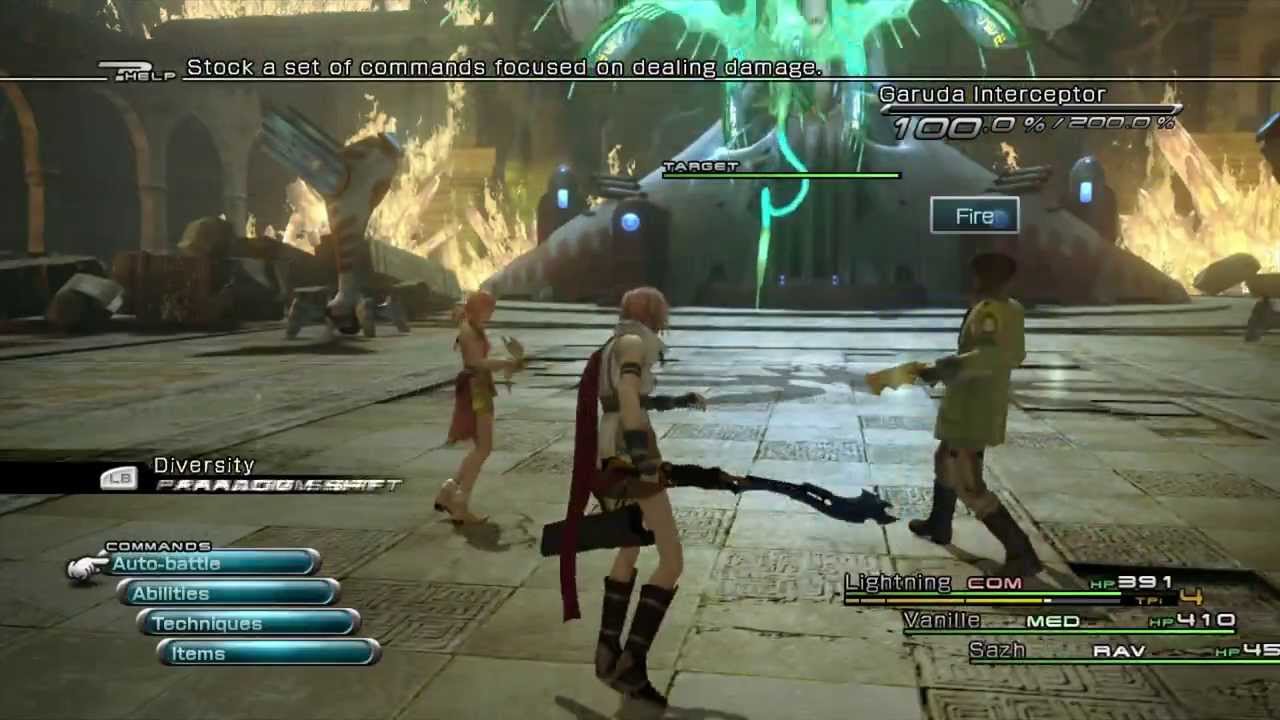 Final fantasy XIII / 13 - Xbox 360 spill