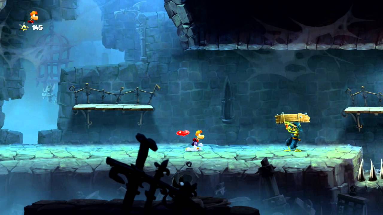 Gameplay-bilde fra Rayman Origins Xbox 360 Spill
