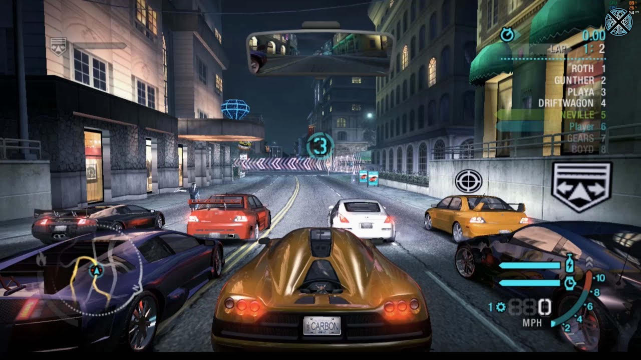 Need for speed - Carbon - Xbox 360 spill