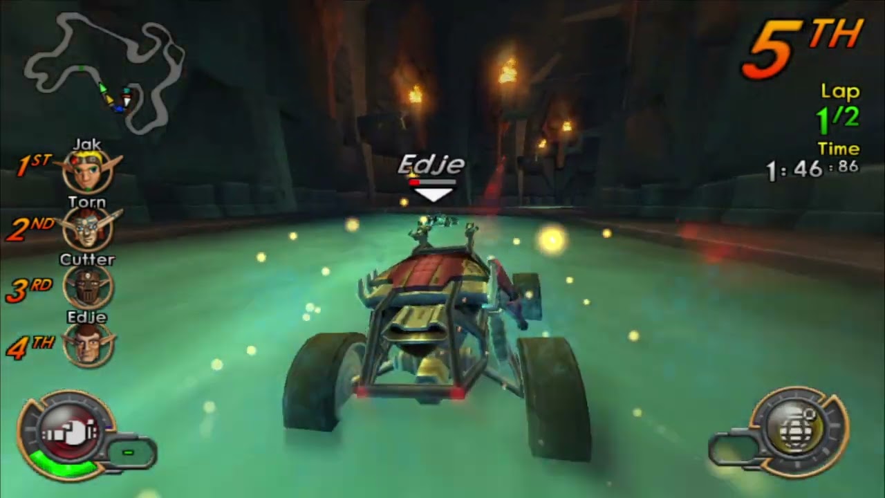 Jak X - Combat racing (platinum) - Playstation 2 spill (PS2)