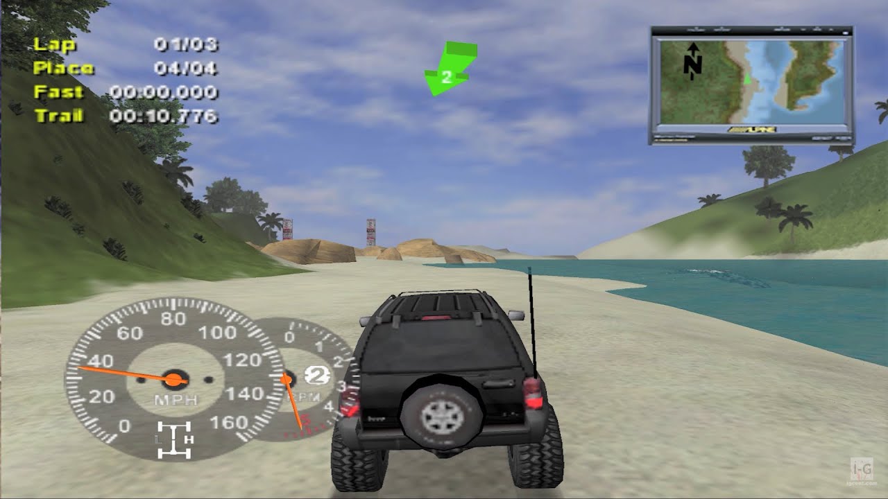 4 X 4 - Evo 2 - Playstation 2 spill (PS2)